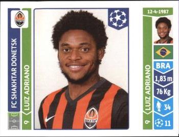 2014-15 Panini UEFA Champions League Stickers #589 Luiz Adriano Front
