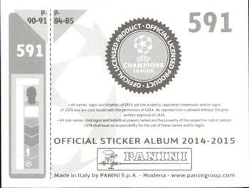 2014-15 Panini UEFA Champions League Stickers #591 Vyacheslav Shevchuk Back