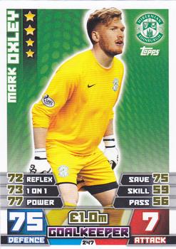 2014-15 Topps Match Attax SPFL #247 Mark Oxley Front