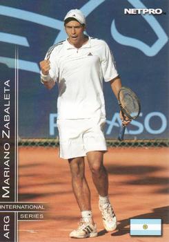 2003 NetPro International Series #73 Mariano Zabaleta Front