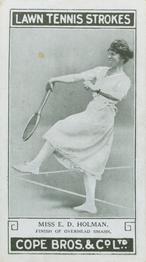 1924 Cope's Lawn Tennis Strokes #20 Dorothy Holman Front