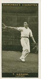1928 Churchman's Lawn Tennis #24 T. Harada Front