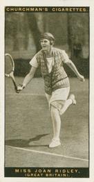 1928 Churchman's Lawn Tennis #42 Joan Ridley Front