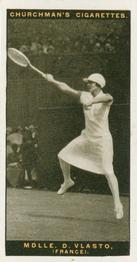 1928 Churchman's Lawn Tennis #47 Mlle. Didi Vlasto Front