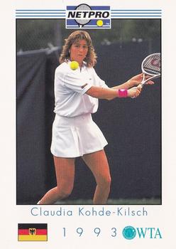 1993 NetPro #W20 Claudia Kohde-Kilsch Front