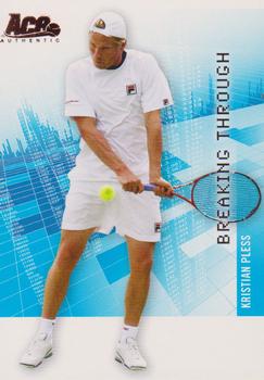 2008 Ace Authentic Grand Slam II #BT18 Kristian Pless Front