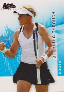 2008 Ace Authentic Grand Slam II #BT20 Nicole Pratt Front