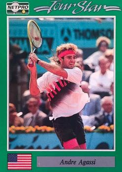 1991 NetPro Tour Stars - Prototypes #3 Andre Agassi Front