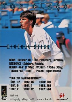 1996 Intrepid Blitz ATP #12 Michael Stich Back