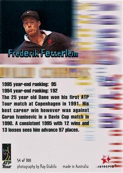 1996 Intrepid Blitz ATP #54 Frederik Fetterlein Back