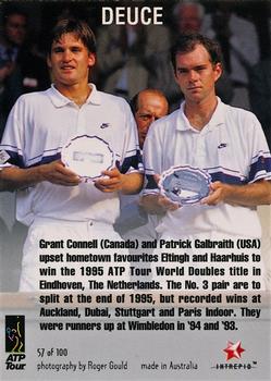 1996 Intrepid Blitz ATP #57 Grant Connell / Patrick Galbraith Back