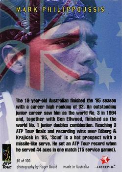 1996 Intrepid Blitz ATP #70 Mark Philippoussis Back