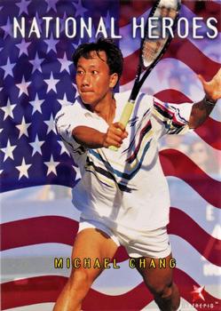 1996 Intrepid Blitz ATP #74 Michael Chang Front