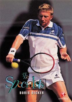 1996 Intrepid Blitz ATP #92 Boris Becker Front