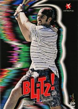 1996 Intrepid Blitz ATP #NNO Andre Agassi Front