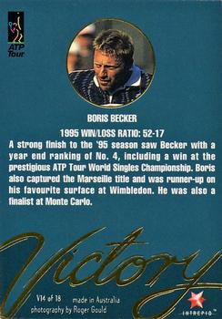1996 Intrepid Blitz ATP - Victory! #V14 Boris Becker Back