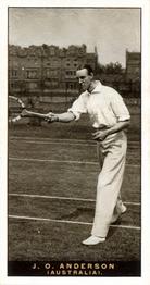 1928 Player's Tennis #2 James Anderson Front