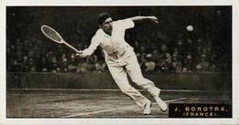 1928 Player's Tennis #7 Jean Borotra Front