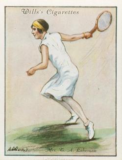 1931 Wills's Lawn Tennis #15 Mrs. T. A. Lakeman Front