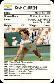 1987 Ace Fact Packs Sporting Greats - Tennis #NNO Kevin Curren Front