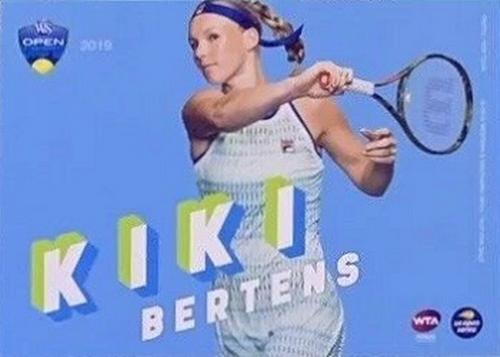 2019 Western & Southern Open Player Cards #NNO Kiki Bertens Front