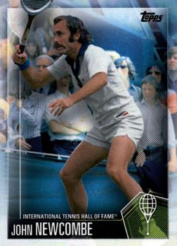 2019 Topps International Tennis Hall of Fame #37 John Newcombe Front