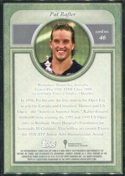 2020 Topps Transcendent Tennis Hall of Fame Collection #46 Pat Rafter Back