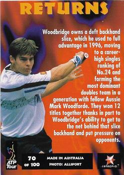 1997 Intrepid Bring it On ATP Tour #70 Todd Woodbridge Back
