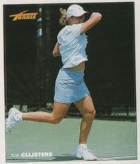 2000-01 Tennis Plus Magazine Stickers #NNO Kim Clijsters Front