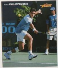 2000-01 Tennis Plus Magazine Stickers #NNO Mark Philippoussis Front