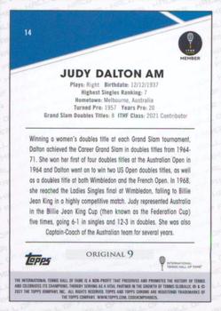 2021 Topps Chrome #14 Judy Dalton Back