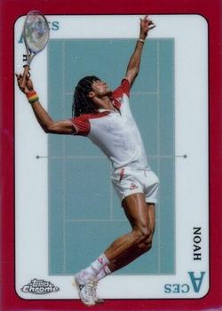 2021 Topps Chrome - Aces Red #ACE-16 Yannick Noah Front