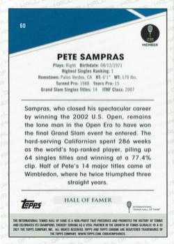 2021 Topps Chrome - B&W Mini-Diamond #60 Pete Sampras Back