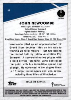 2021 Topps Chrome - Clay Court #49 John Newcombe Back