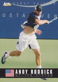 2005 Ace Authentic Debut Edition #02 Andy Roddick Front