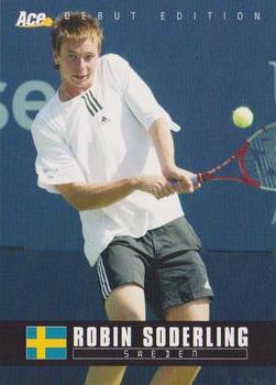 2005 Ace Authentic Debut Edition #40 Robin Soderling Front