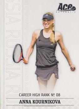 2006 Ace Authentic Grand Slam #4 Anna Kournikova Front
