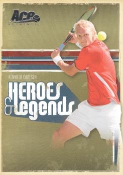 2006 Ace Authentic Heroes & Legends #10 Kenneth Carlsen Front