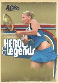 2006 Ace Authentic Heroes & Legends #29 Tatiana Golovin Front