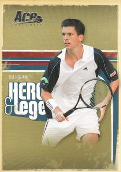 2006 Ace Authentic Heroes & Legends #36 Tim Henman Front