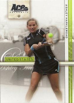 2007 Ace Authentic Straight Sets #6 Ashley Harkleroad Front