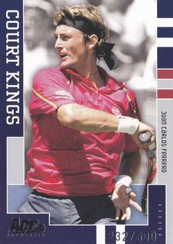 2005 Ace Authentic Signature Series - Court Kings #CK-10 Juan Carlos Ferrero Front
