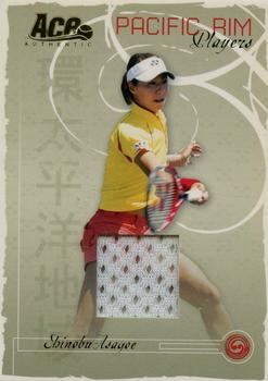 2006 Ace Authentic Grand Slam - Pacific Rim Players Materials #PR-3 Shinobu Asagoe Front