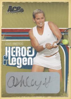 2006 Ace Authentic Heroes & Legends - Autograph #34 Ashley Harkleroad Front