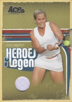 2006 Ace Authentic Heroes & Legends - Material #34 Ashley Harkleroad Front