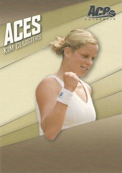 2007 Ace Authentic Straight Sets - Aces #AC-10 Kim Clijsters Front