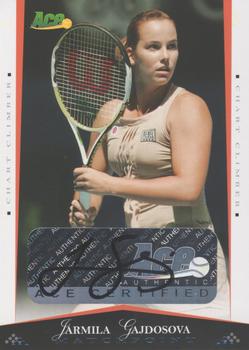 2008 Ace Authentic Match Point - Autographs #32 Jarmila Gajdosova Front