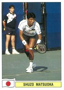 1992 Panini ATP Tour Stickers #110 Shuzo Matsuoka Front