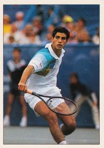 1992 Panini ATP Tour Stickers #187 Pete Sampras Front