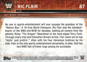 2015 Topps Chrome WWE #87 Ric Flair Back